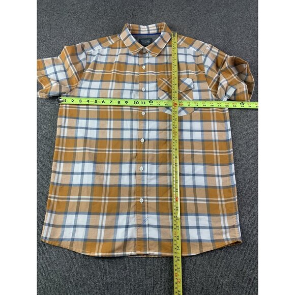 Mountain Hard Wear Mens Short Sleeve Plaid Button Up Shirt Size M Multicolor - Picture 8 of 10